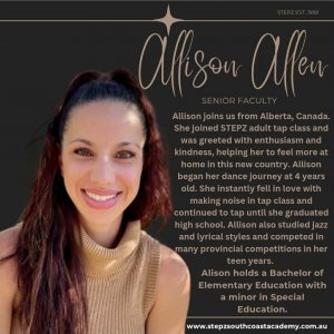 Stepz South Coast Dance Academy Teacher